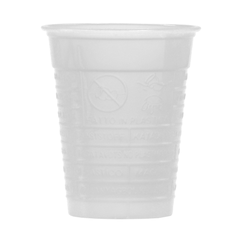 100 BICCHIERI 200CC BIANCO MONOUSO DOPLA